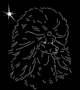 PUDEL ŚREDNI - APLIKACJA DIAMENTOWA