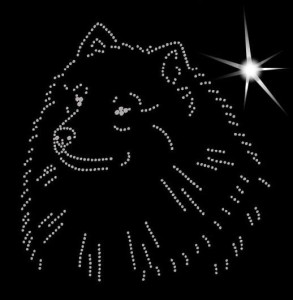 SZPIC JAPOŃSKI - APLIKACJA DIAMENTOWA