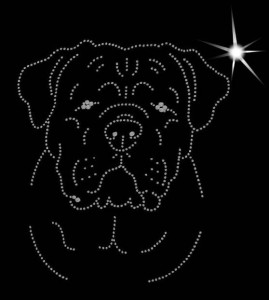 CANE CORSO ITALIANO - APLIKACJA DIAMENTOWA