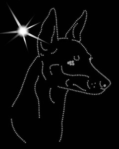 PINCZER MINIATUROWY - APLIKACJA DIAMENTOWA