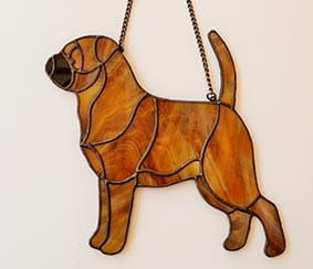  Brabantczyk   -  zawieszka witrażowa