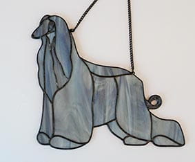 Chart afgański  -  zawieszka witrażowa  