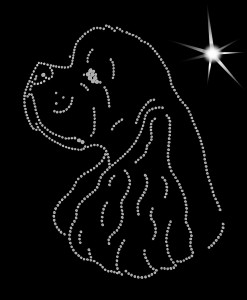 AMERICAN COCKER SPANIEL DIAMOND APPLICATION