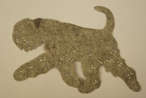 Bouvier des Flandres felt aplication for self-assembly 