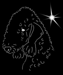 BEDLINGTON TERRIER DIAMOND APLICATION