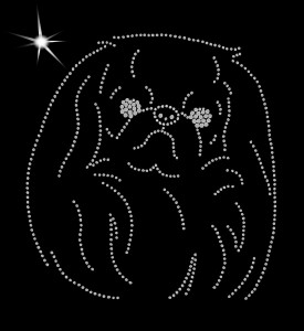 CHIN JAPOŃSKI - APLIKACJA DIAMENTOWA