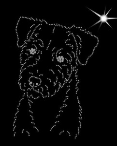 PARSON RUSSELL TERRIER - APLIKACJA  DIAMENTOWA