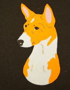 Basenji felt aplication