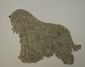 Bergamasco felt aplication