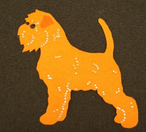 Griffon Belge/Bruxellois felt aplication