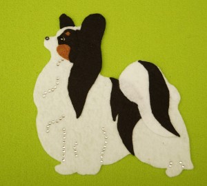  Papillon felt aplication
