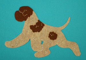 Lagotto romagnolo felt aplication for self-assembly 