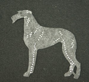 Deerhound felt aplication for self-assembly 