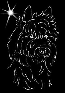AUSTRALIAN TERRIER DIAMOND APLICATION