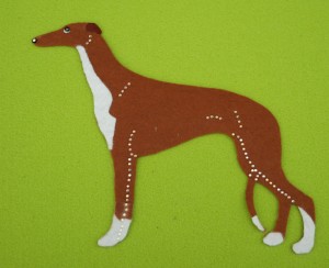  Greyhound felt aplication